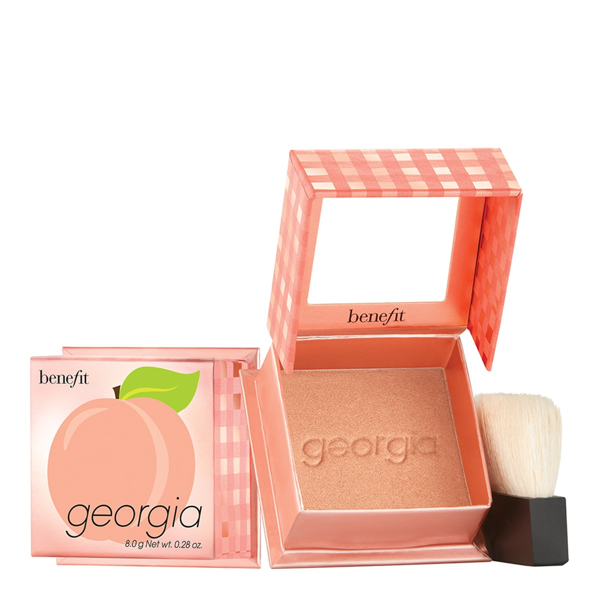 Benefit Georgia Golden Peach Blush Golden peach powder blush 8g