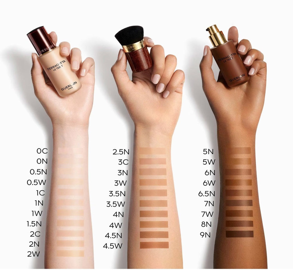 Tester Guerlain Terracotta Le Teint Healthy Glow Natural Perfection Foundation 24H Wear - No-Transfer - 35 ml