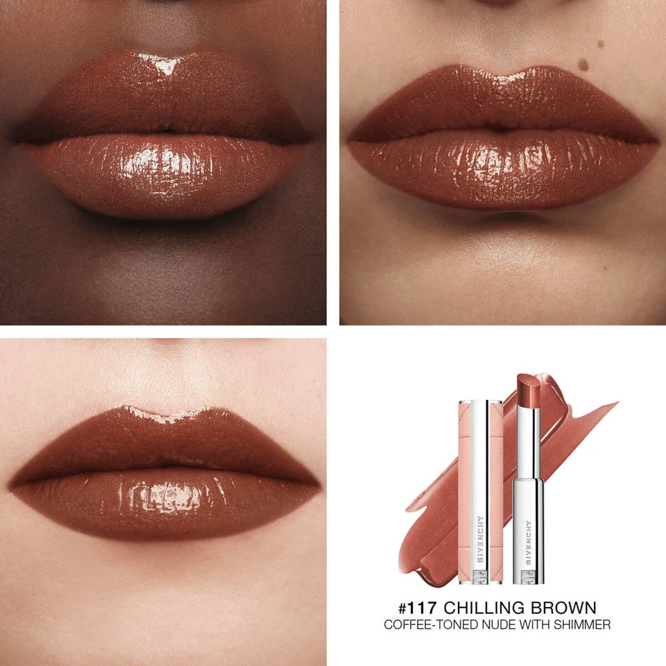 Givenchy Rose Perfecto  Shine Serum Lipstick 3.2g