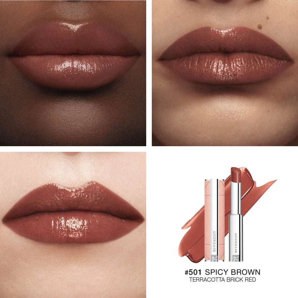 Givenchy Rose Perfecto  Shine Serum Lipstick 3.2g