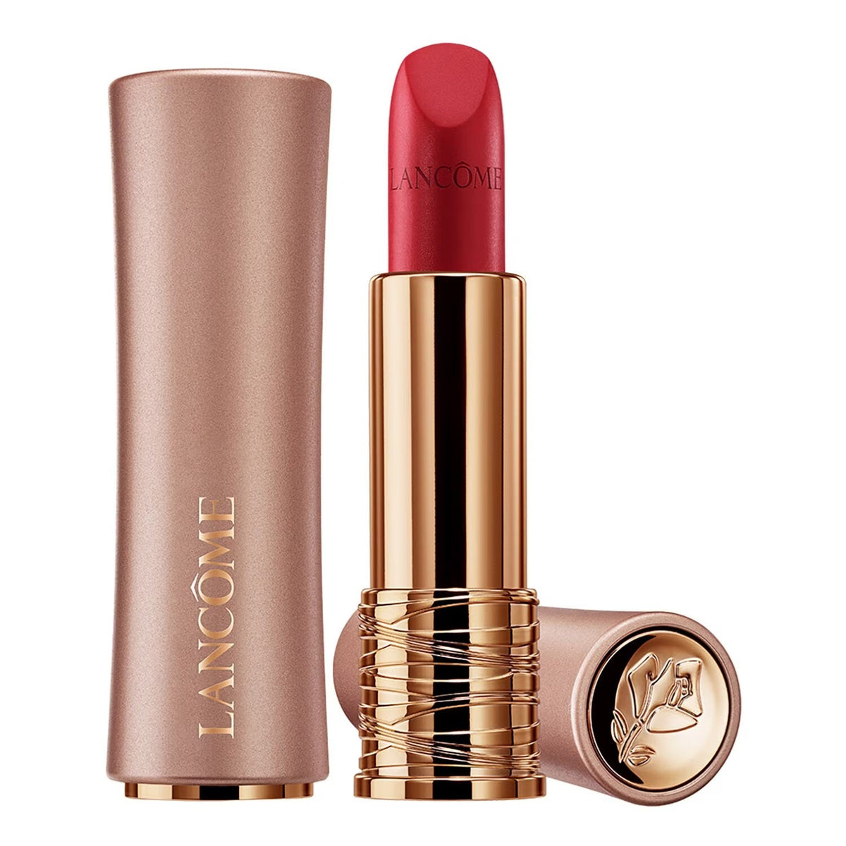Tester Lancome L'Absolu Rouge Intimatte Lipstick (Plastic Cap) 3.4 g