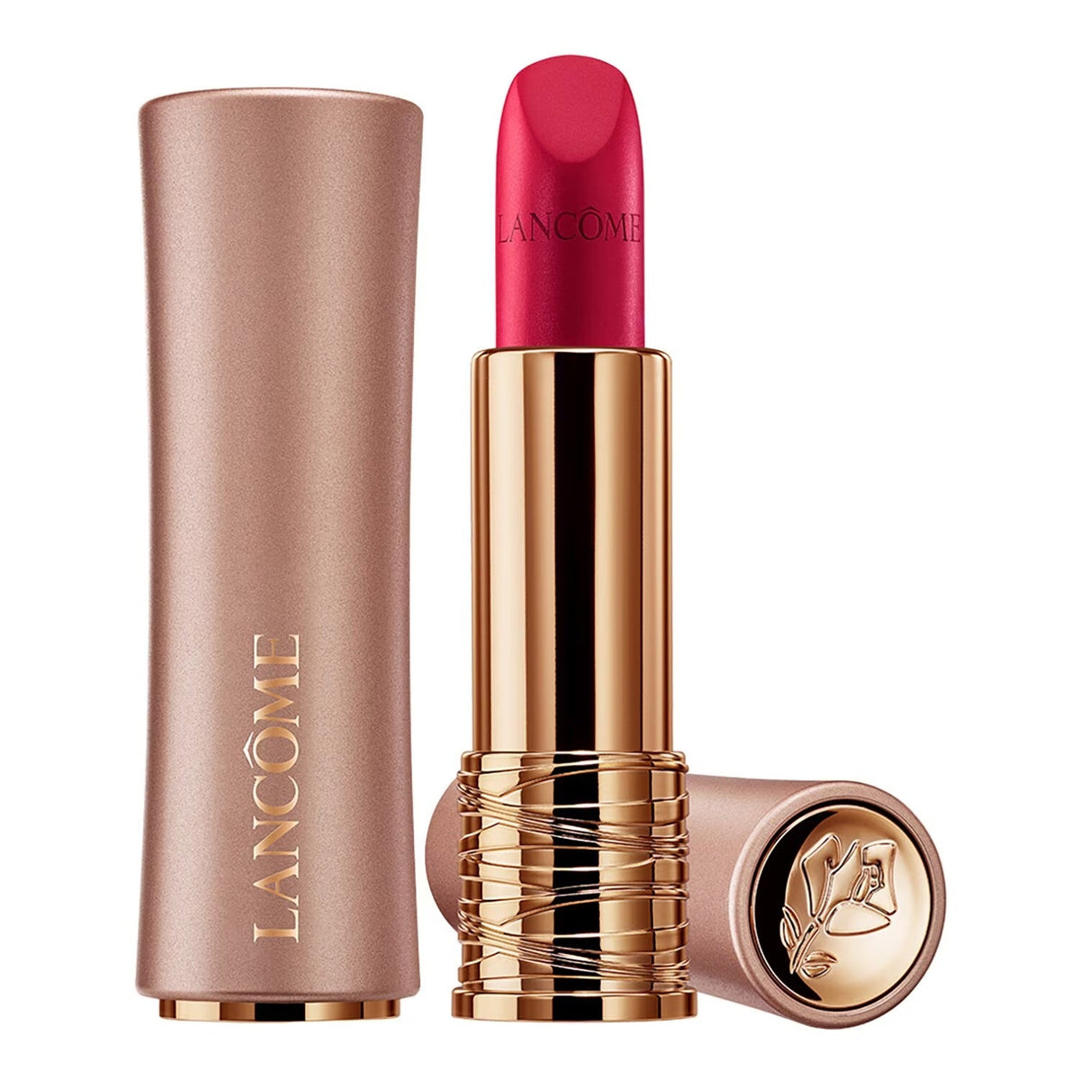 Tester Lancome L'Absolu Rouge Intimatte Lipstick (Plastic Cap) 3.4 g