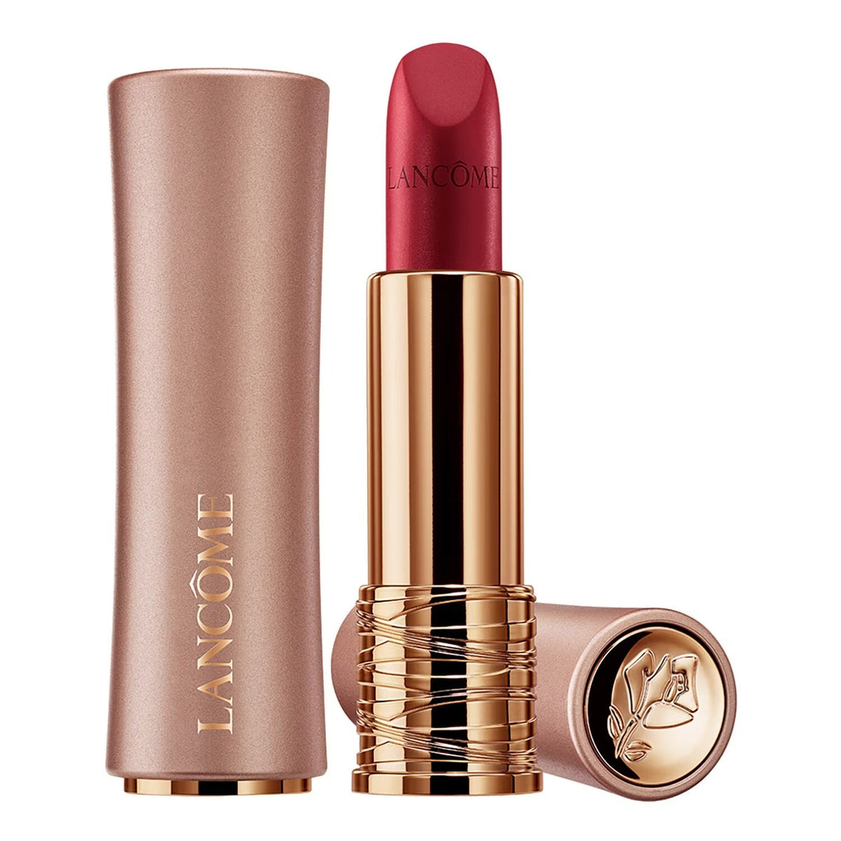 Tester Lancome L'Absolu Rouge Intimatte Lipstick (Plastic Cap) 3.4 g