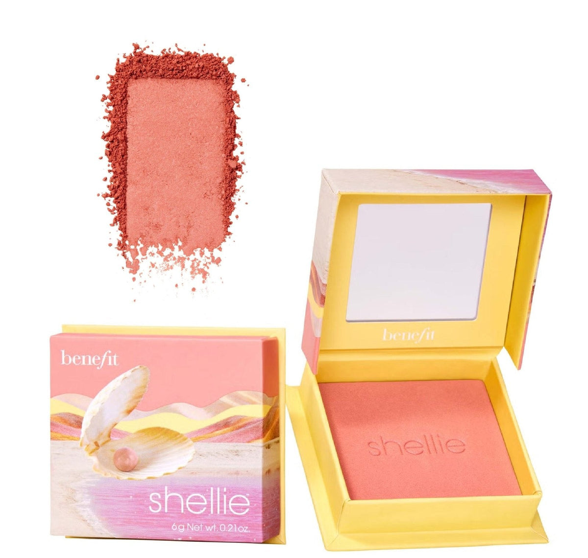 Benefit Shellie Warm Seashell Pink Blush 6g