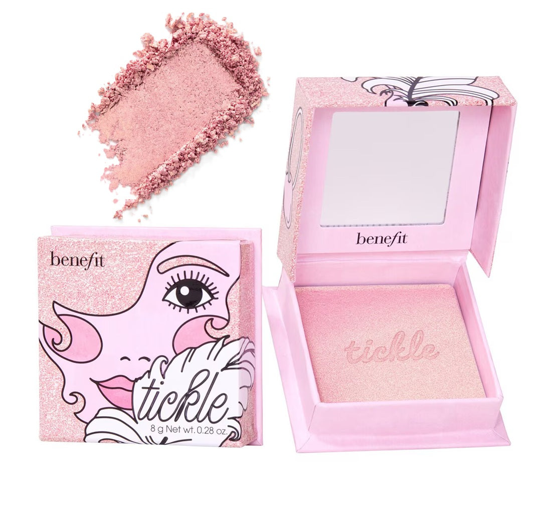 Benefit Tickle Golden Pink Highlighter - 8 gm